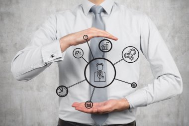 sosyal medya diyagramı