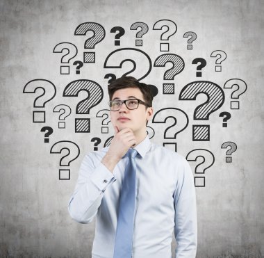 işadamı gömlek düşüncesinde