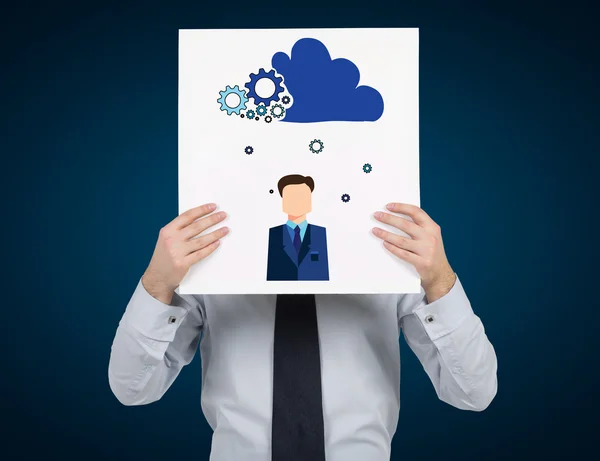 Idea cloud — Stock Photo, Image