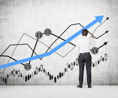 işadamı çizim grafik