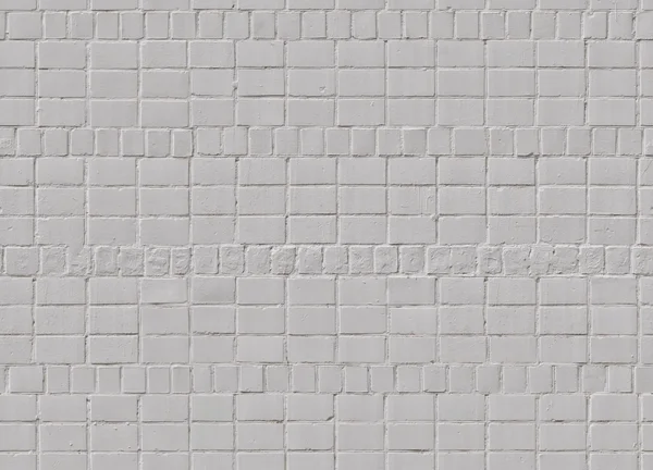 Kachelbare weiße Ziegelwand — Stockfoto