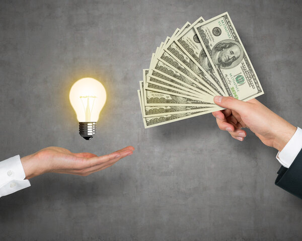 hand take something idea