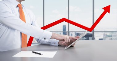 işadamı presler dokunmatik yüzey