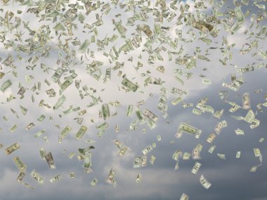 birçok düşen para