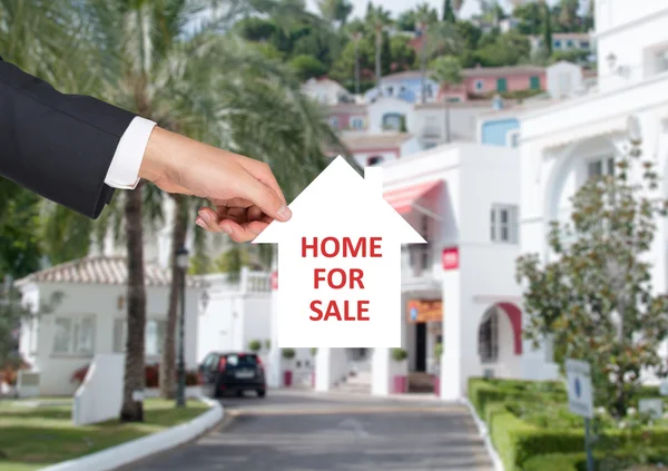 Home for sale — Stock Photo, Image