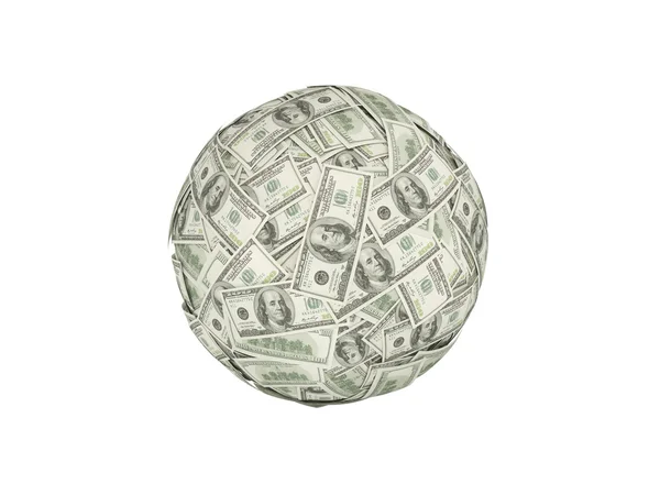 Money ball — Stock Photo, Image