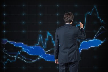 işadamı çizim grafik