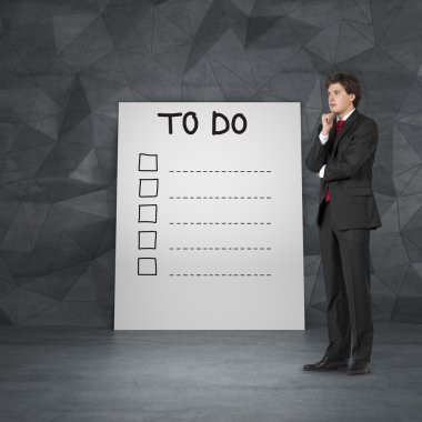 iş adamı, düşünüyor