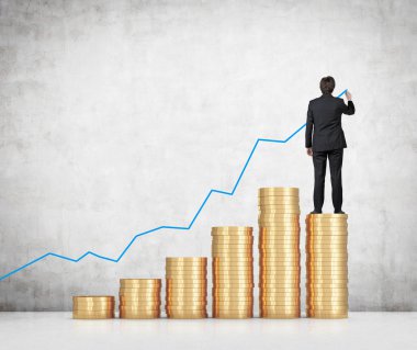 işadamı çizim grafik