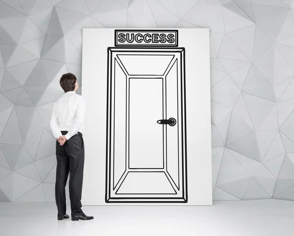 Doors to success — Stock Photo, Image