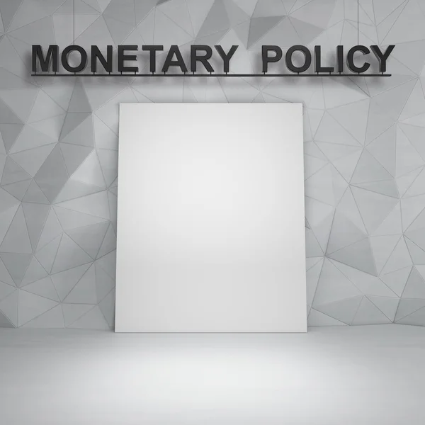 Monetary policy — Stock Photo, Image