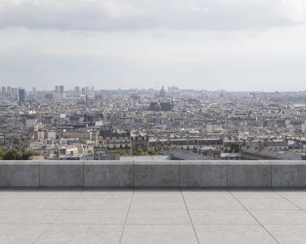 Paris çatılar — Stok fotoğraf