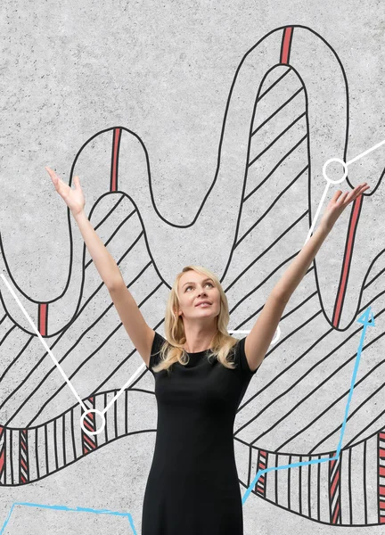 Mujer feliz — Foto de Stock