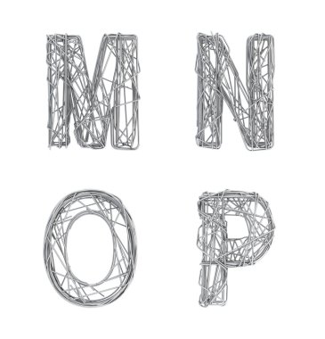 Alfabe M N O P