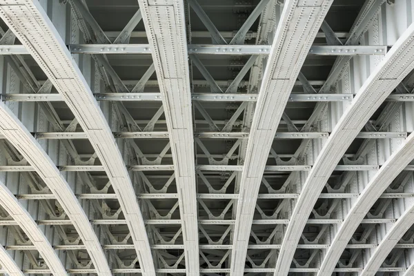 Структура Бруклинского моста — стоковое фото