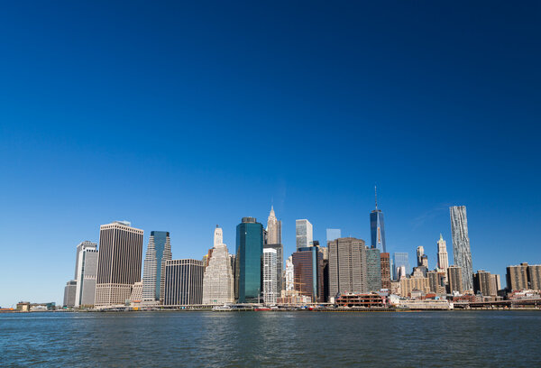 Manhattan skyline panorama, New York