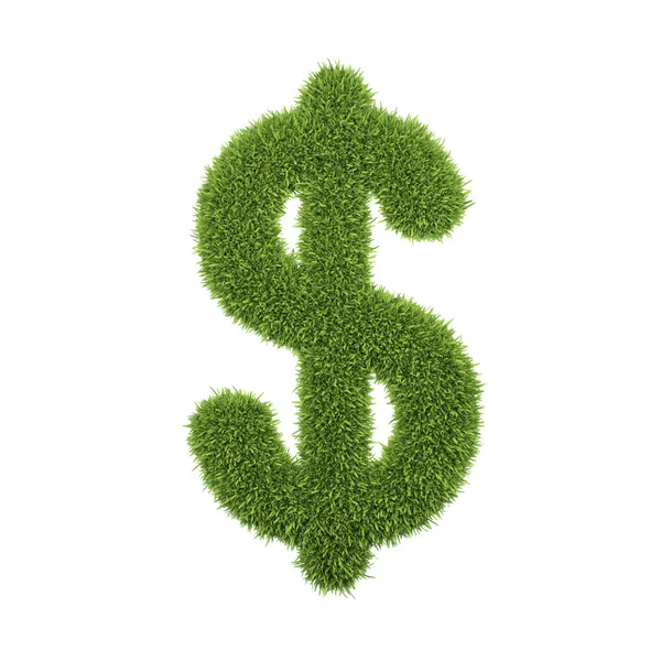 Gras dollar — Stockfoto