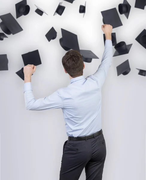 Happy businessman — Stock Photo, Image