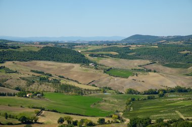 Toskana. Yatay panorama