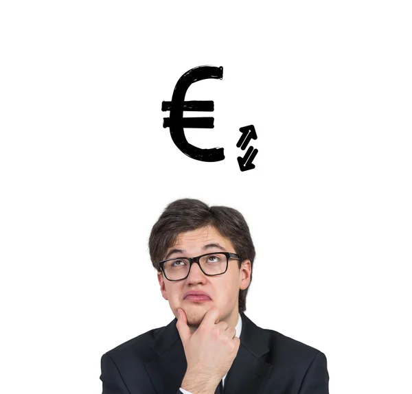 Disegno euro — Foto Stock