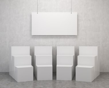 podyum ve boş tasarlamak