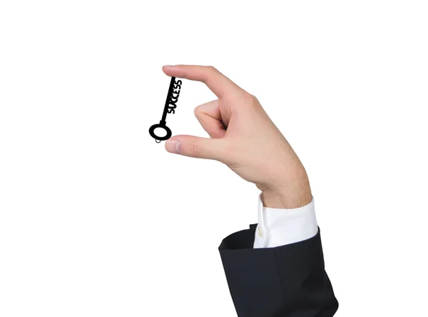 Hand holding key — Stock Photo, Image