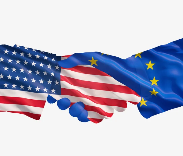 Estados Unidos y Unión Europea —  Fotos de Stock