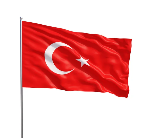 Drapeau Turc Géant 150cm X 90cm (5' X 3') - Couleurs Vives, Livraison Rapide, Fabriqué à Taïwan