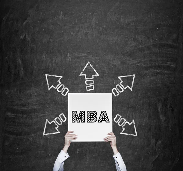 Koncept MBA — Stock fotografie