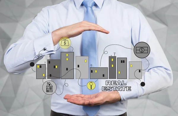 Empresario de bienes raíces —  Fotos de Stock