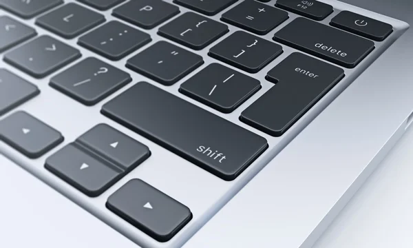 Fragmento de teclado, comunicación — Foto de Stock