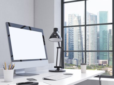 köşedeki ofis işyeri
