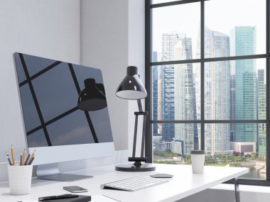 köşedeki ofis işyeri