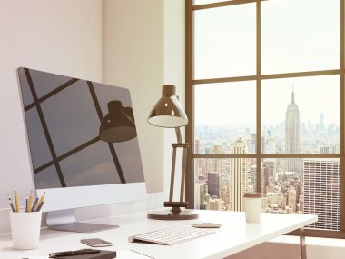 köşedeki ofis işyeri