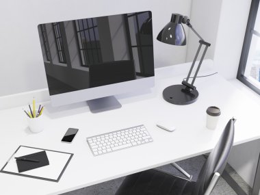 köşedeki ofis işyeri