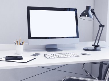 köşedeki ofis işyeri