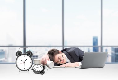 Sleeping at work place
