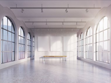 Empty spacious hall