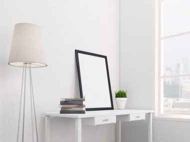 Blank frame in the table