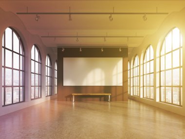Empty spacious hall
