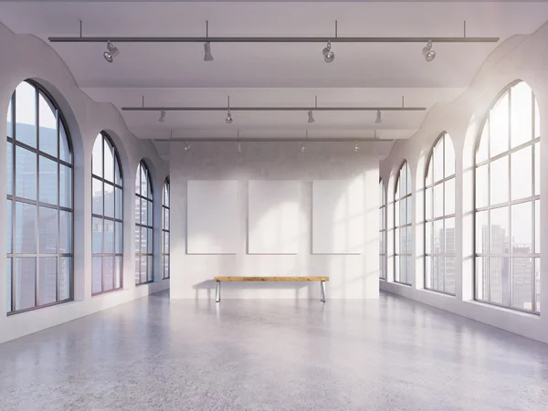 Empty spacious hall — Zdjęcie stockowe