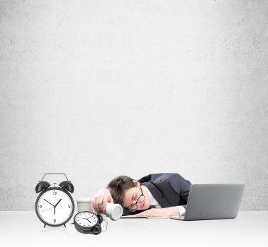 Sleeping at work place