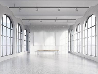 Empty spacious hall