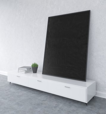 Big board on the wall