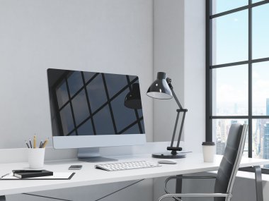 köşedeki ofis işyeri