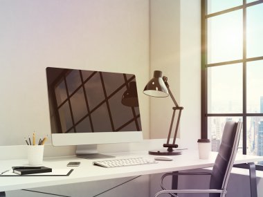 köşedeki ofis işyeri