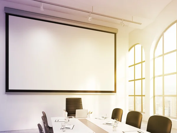 Meeting room, negotiations — Stock fotografie