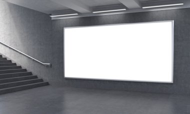 Underground advertising, billboard