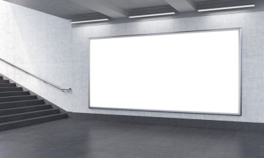 Underground advertising, billboard