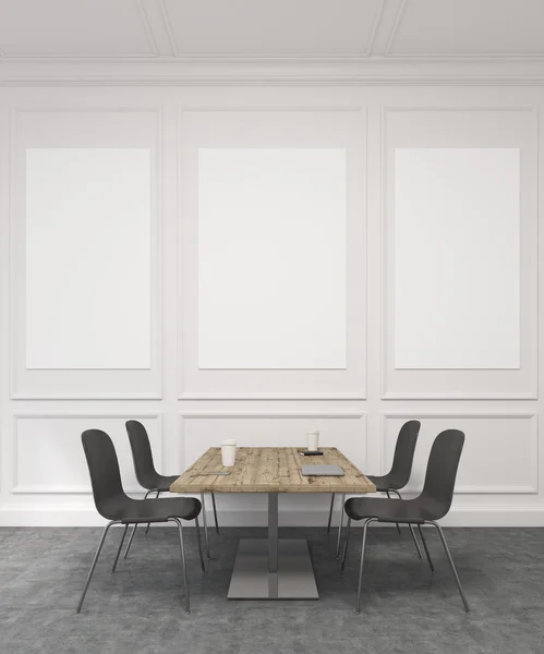 Meeting room for four — 图库照片